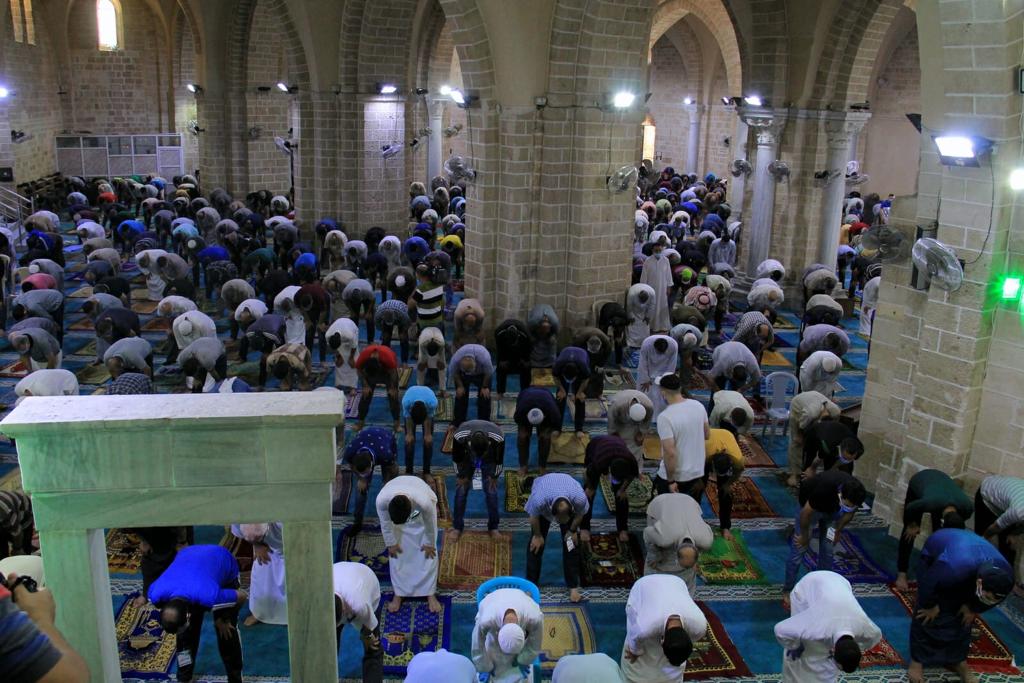 الشرطة تؤمن إقامة صلاة الجمعة وفق إجراءات الوقاية والسلامة