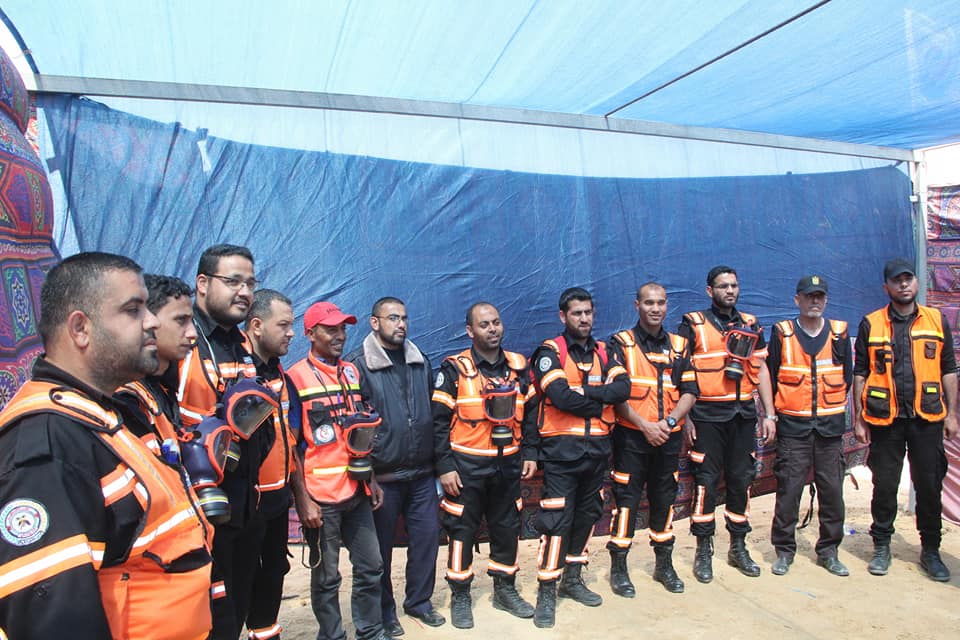 الداخلية في الميدان - الجمعة الخامسة من " مسيرات العودة الكبرى "