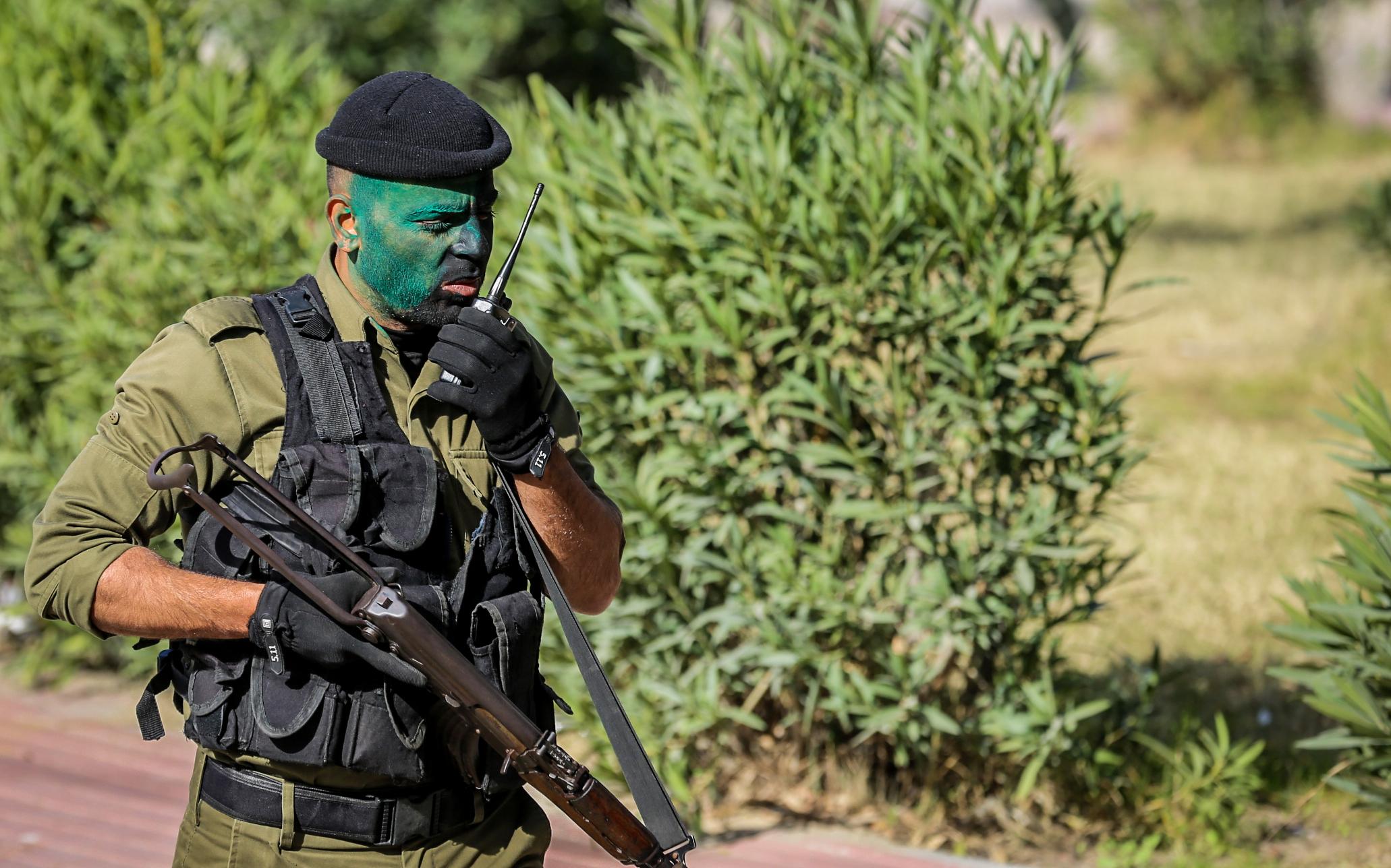 مسير عسكري لدورات قادة السرايا 5، وتأهيل الضباط 15، وصف ضباط 16 بقوات الأمن الوطني