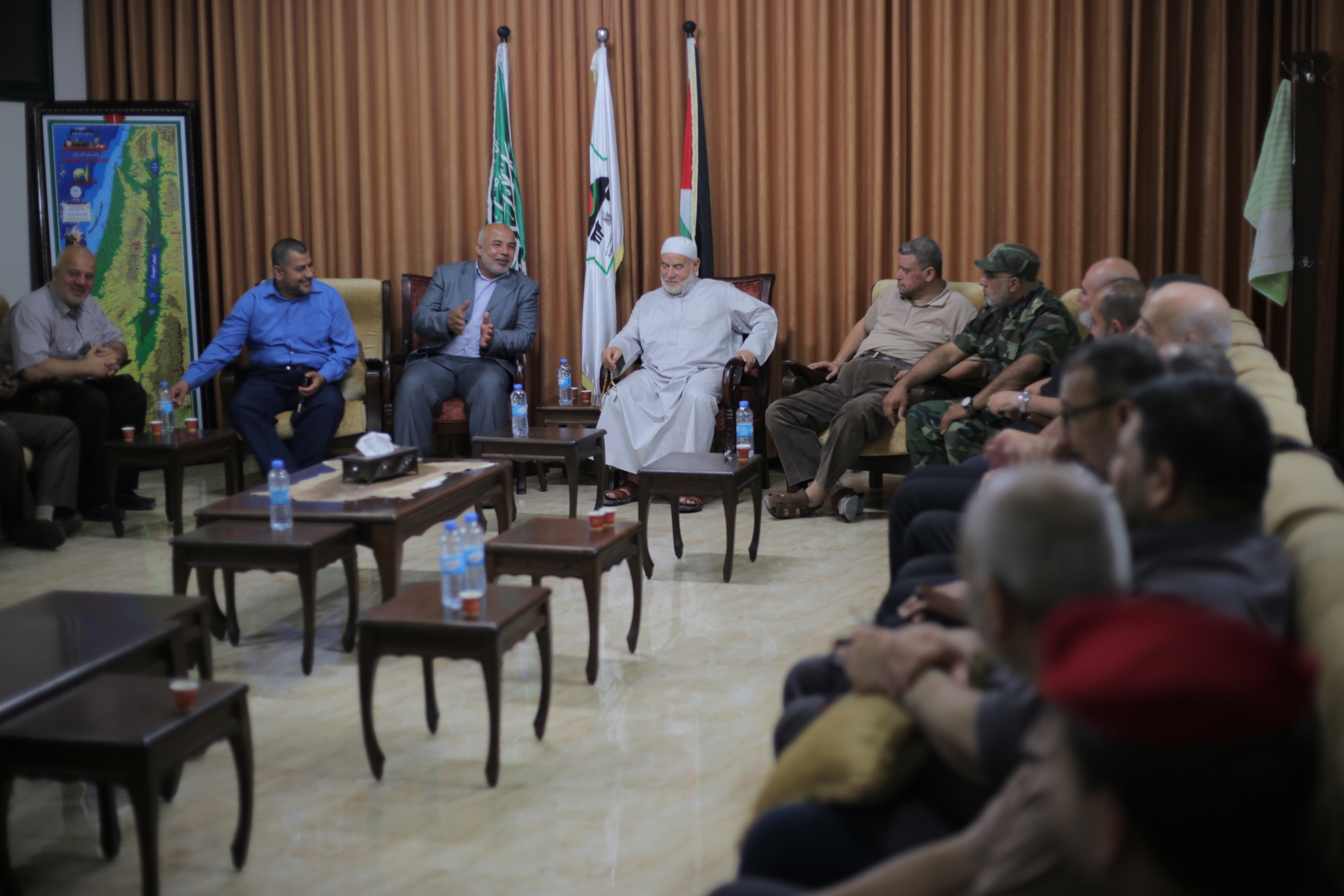 قيادة الداخلية تستقبل معايدة الأجهزة الأمنية والإدارات المركزية