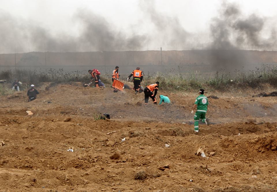 الداخلية في الميدان - الجمعة الرابعة من " مسيرات العودة الكبرى "