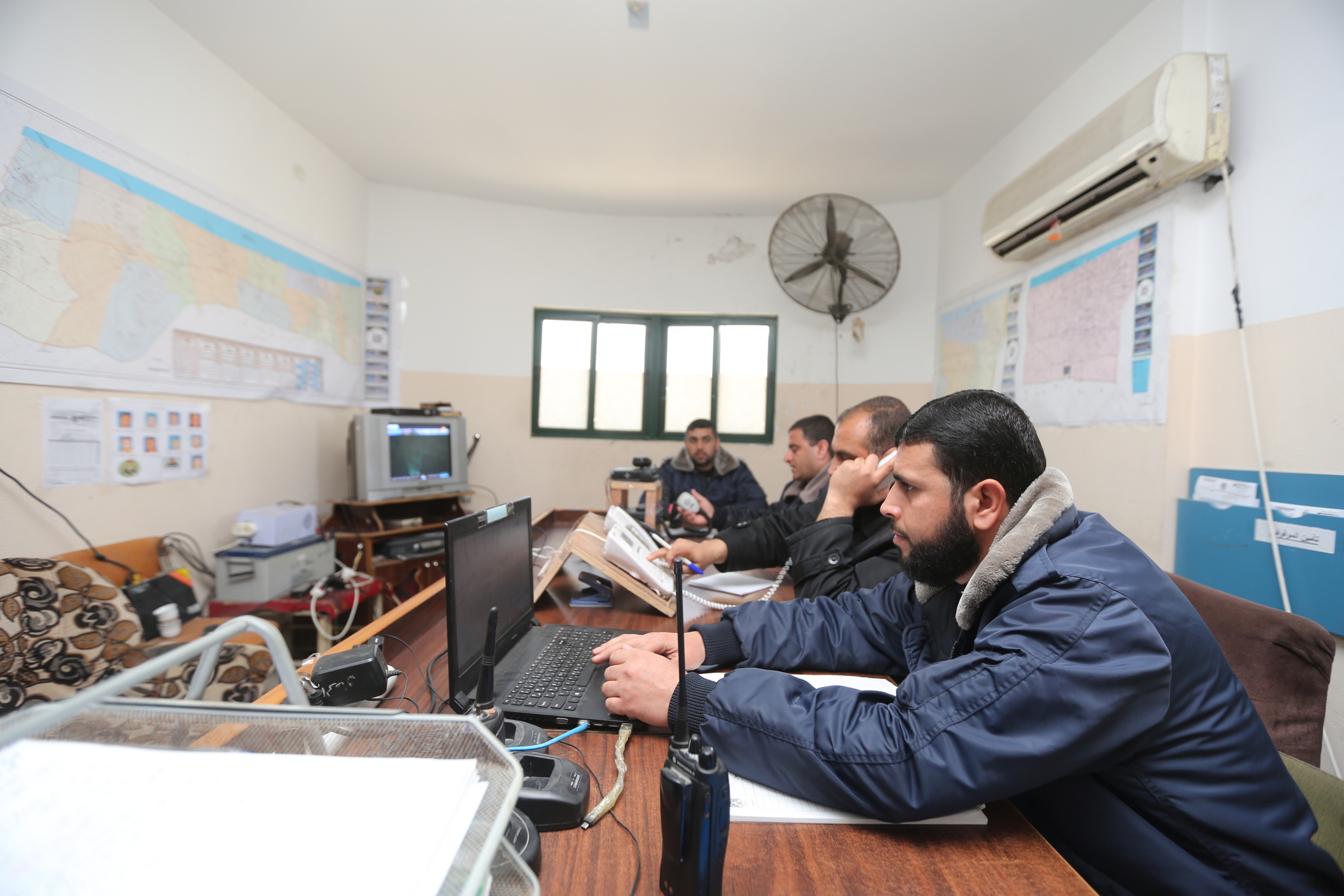 مناورة الأجهزة الأمنية ضمن خطة الضبط والسيطرة