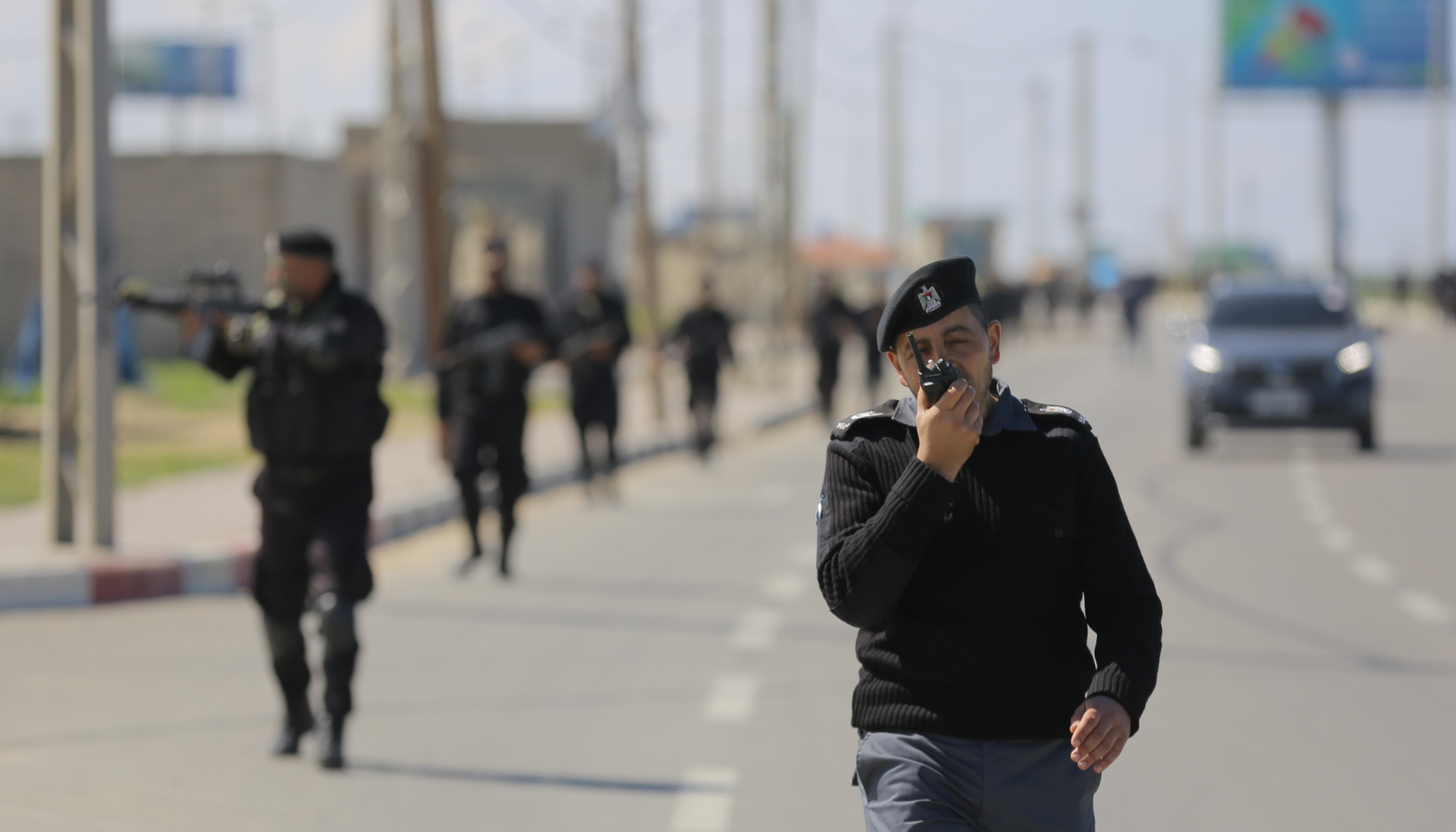 مسير عسكري لسرية الخاصة والمستجدين بمديرية التدريب