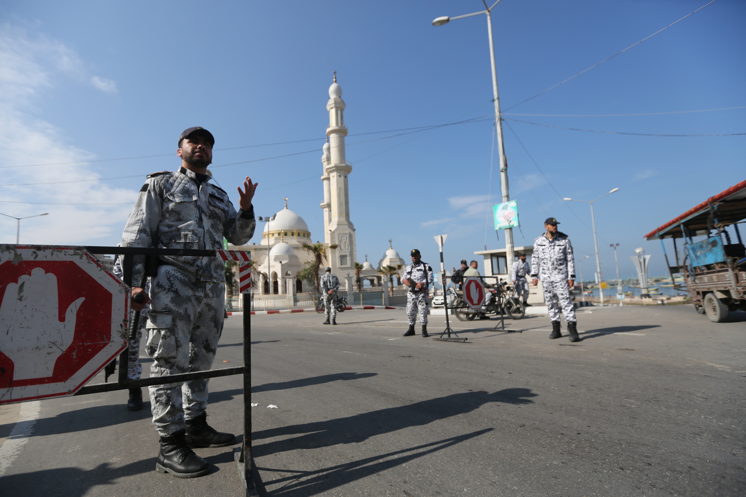 مناورة الأجهزة الأمنية ضمن خطة الضبط والسيطرة