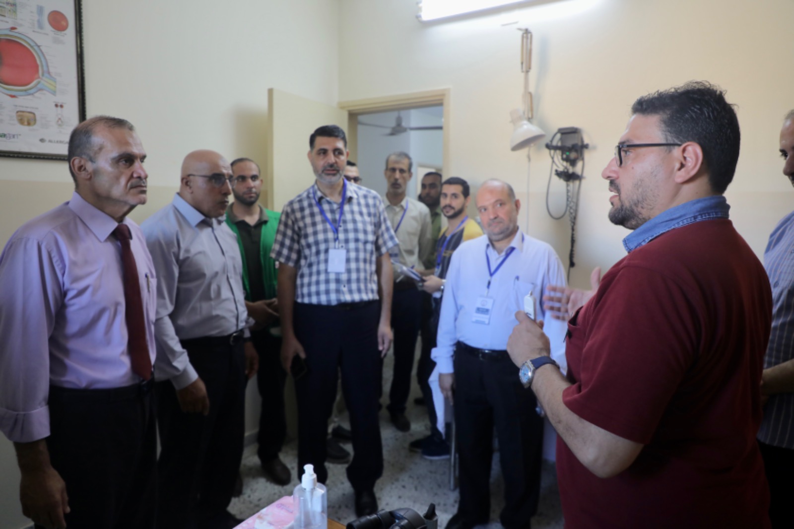 الخدمات الطبية تُطلق مبادرة "تسلم عينك" لفحص العيون لمنتسبي الوزارة وذويهم