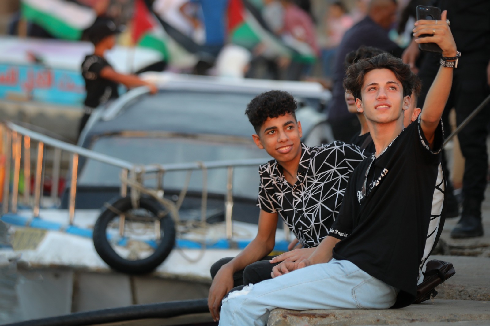 المواطنون في غزة يقضون إجازة عيد الأضحى المبارك