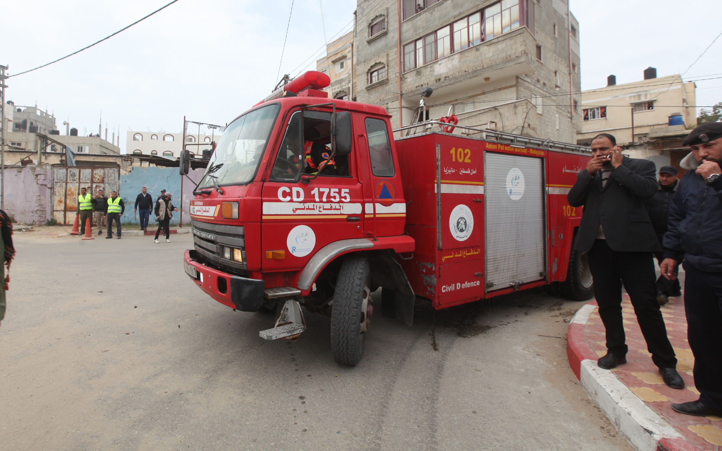 المناورة الحكومية لفحص الجهوزية بالمحافظـة الوسـطى