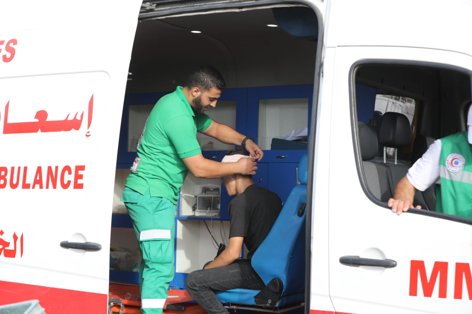 "أجهزة الداخلية" تساند المشاركين بالمهرجان الخطابي شرق غزة