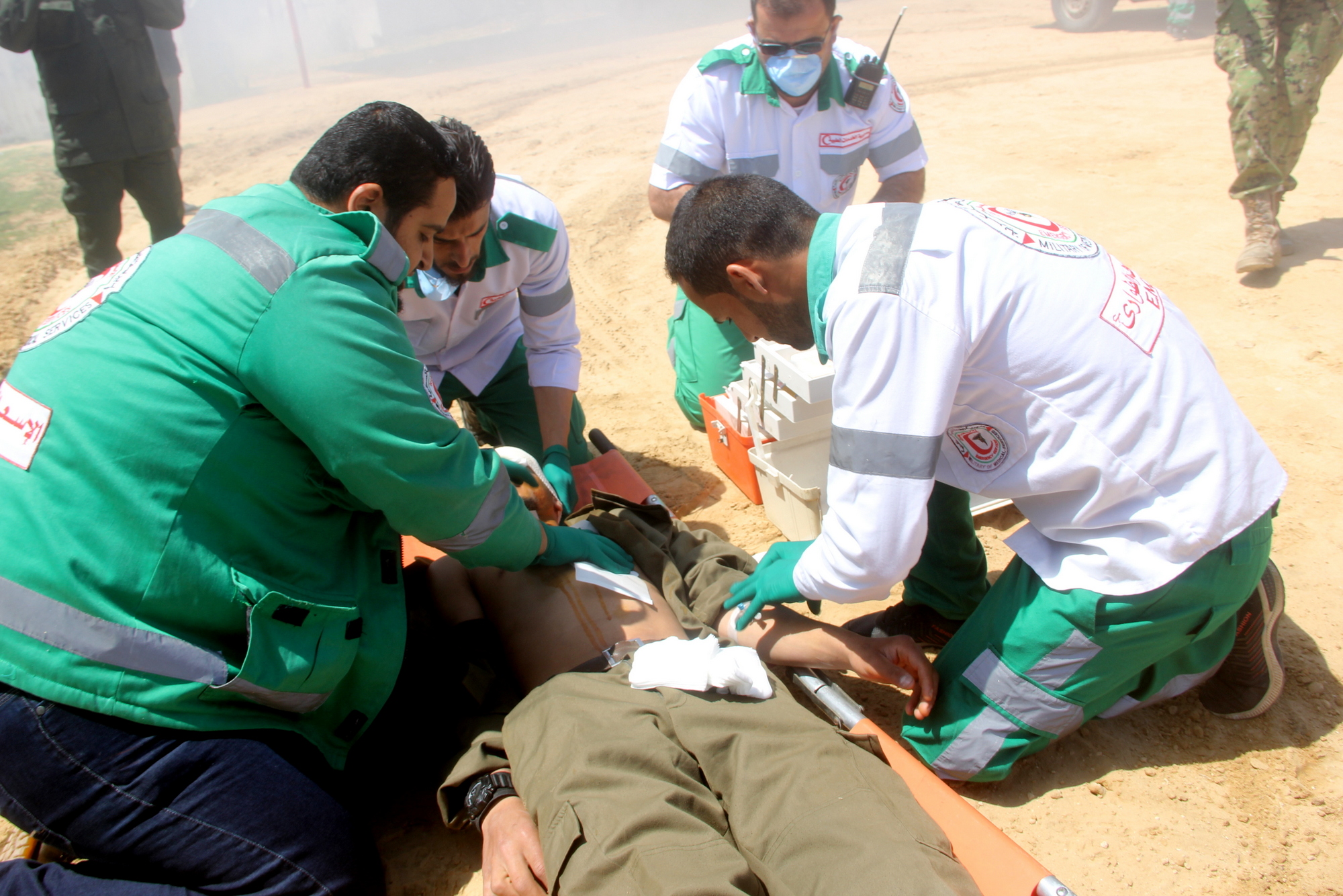 افتتاح محطة الإسعاف ومبنى العلاج الطبيعي بالخدمات الطبية العسكرية