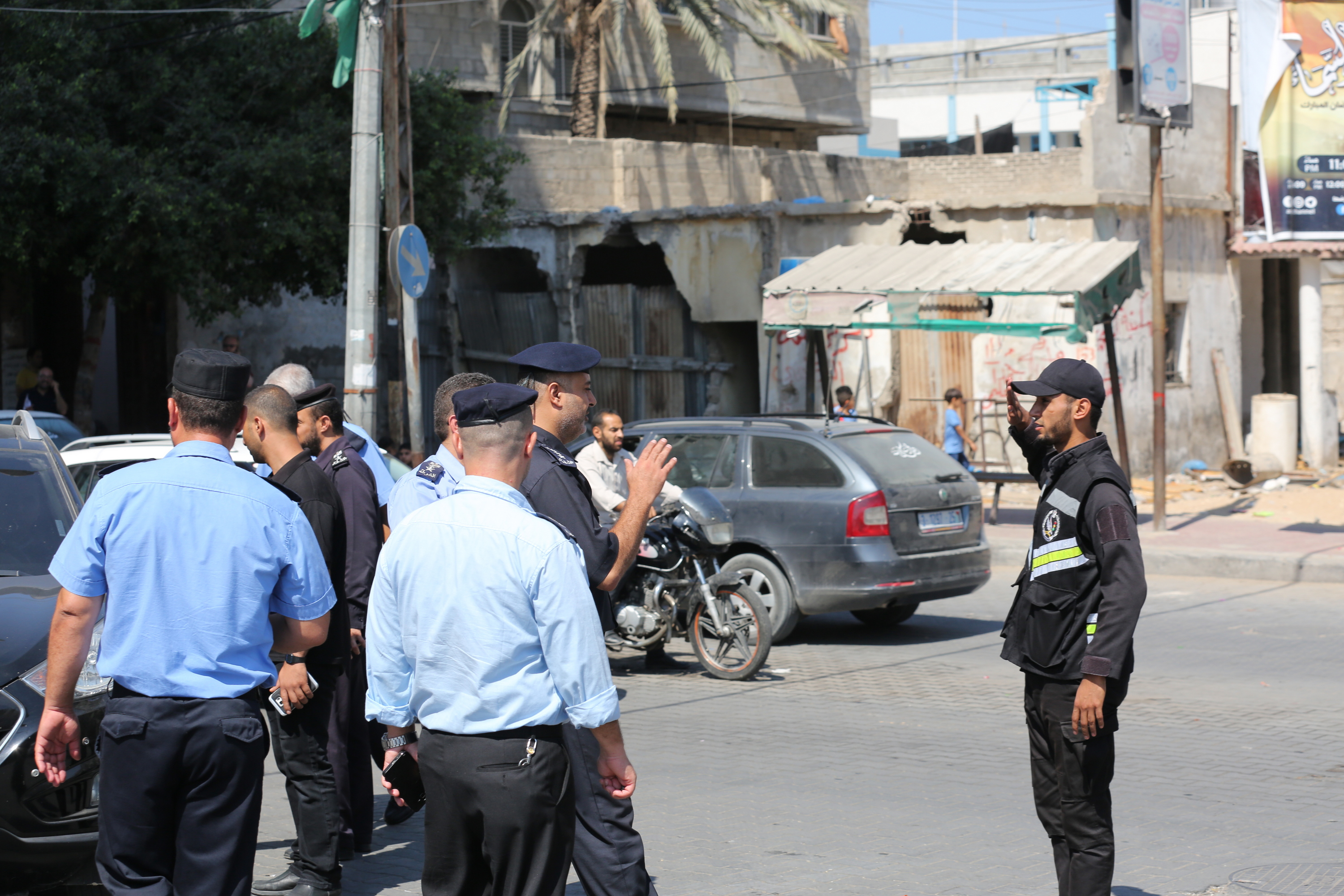 انتشار شرطة المرور مع بداية العام الدراسي الجديد