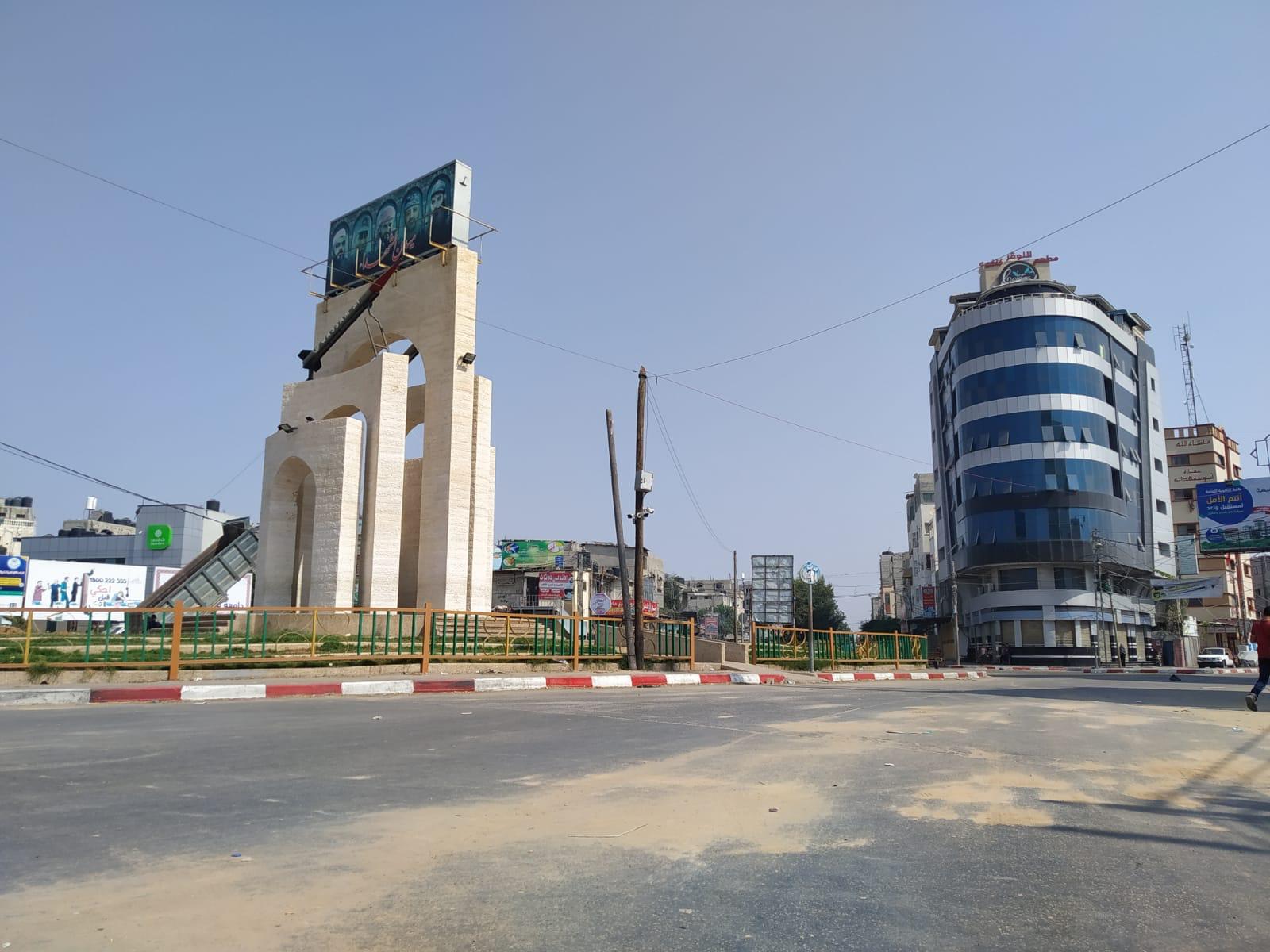 سريان حظر التجول بغزة لليوم الحادي عشر لمواجهة "كورونا"