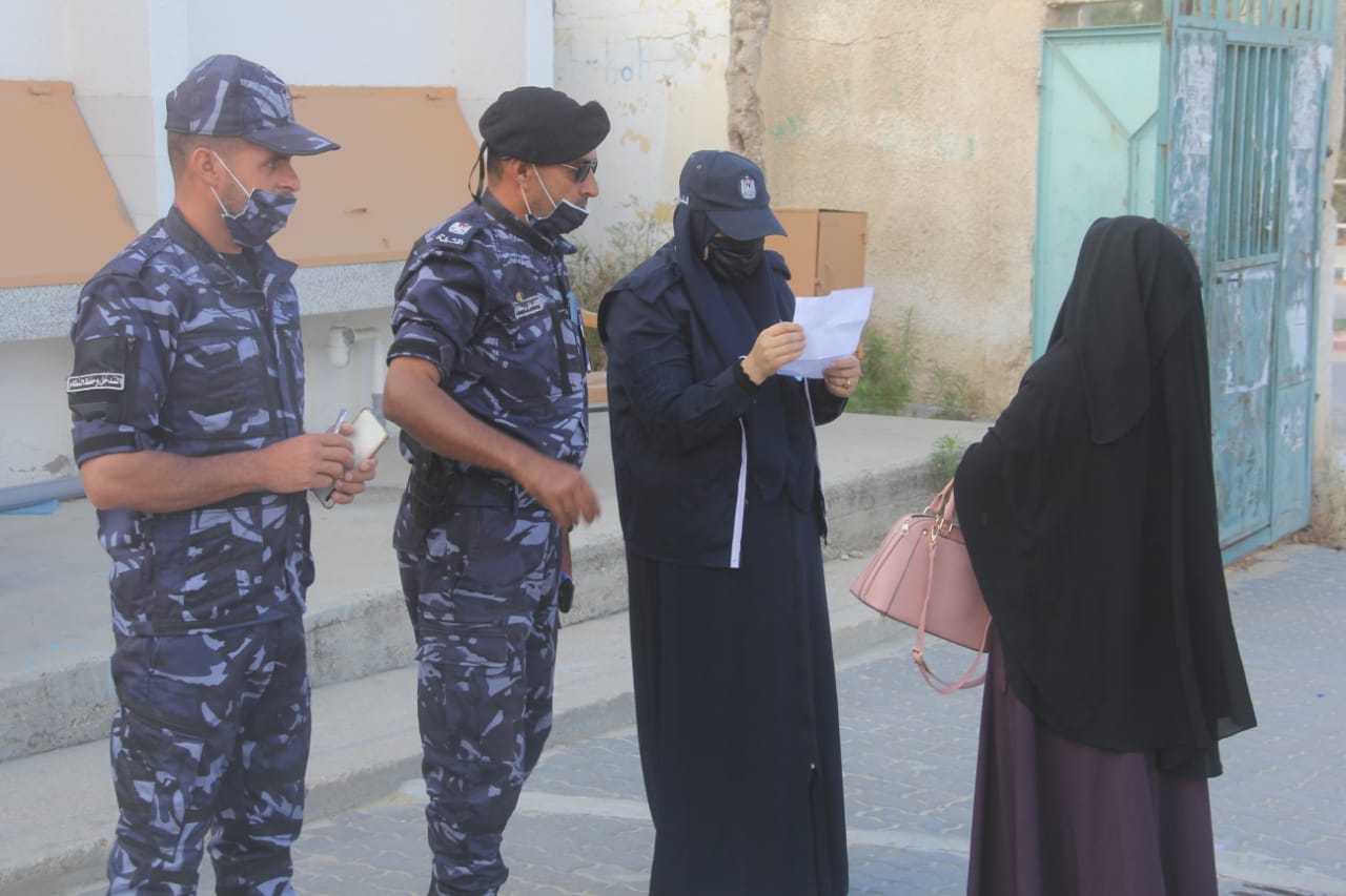 تأمين الشرطة لامتحانات الثانوية العامة بغزة 2020