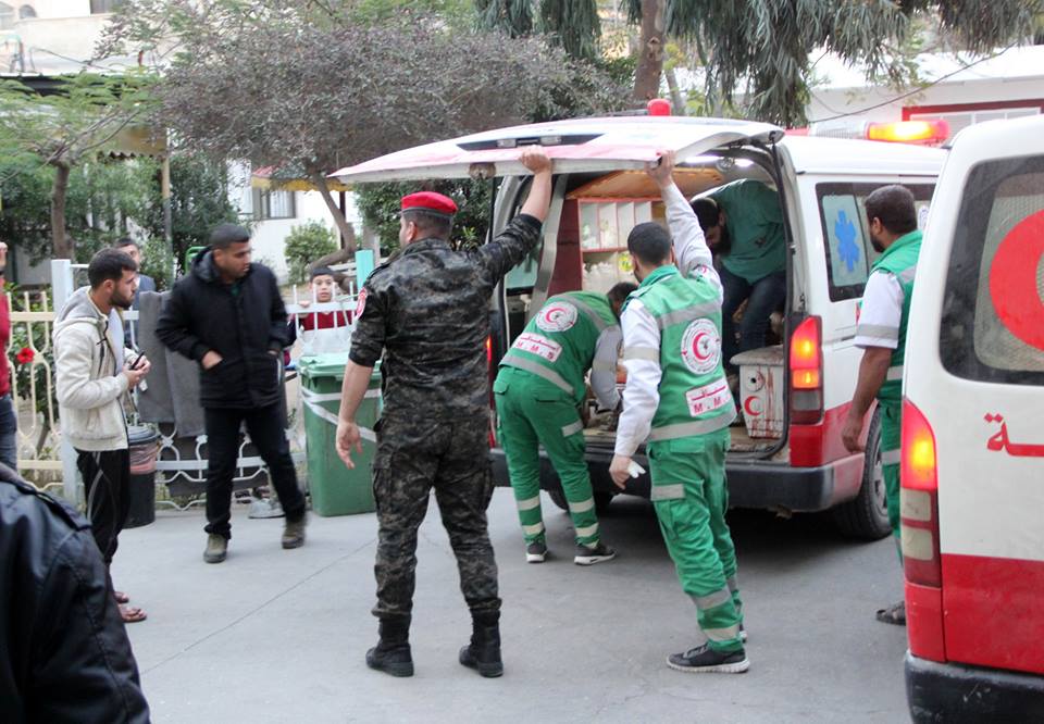 عمل الأجهزة الأمنية في الجمعة الثانية من فعاليات "مسيرات العودة"