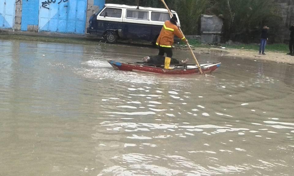 عمل أجهزة الداخلية المختصة خلال المنخفض 