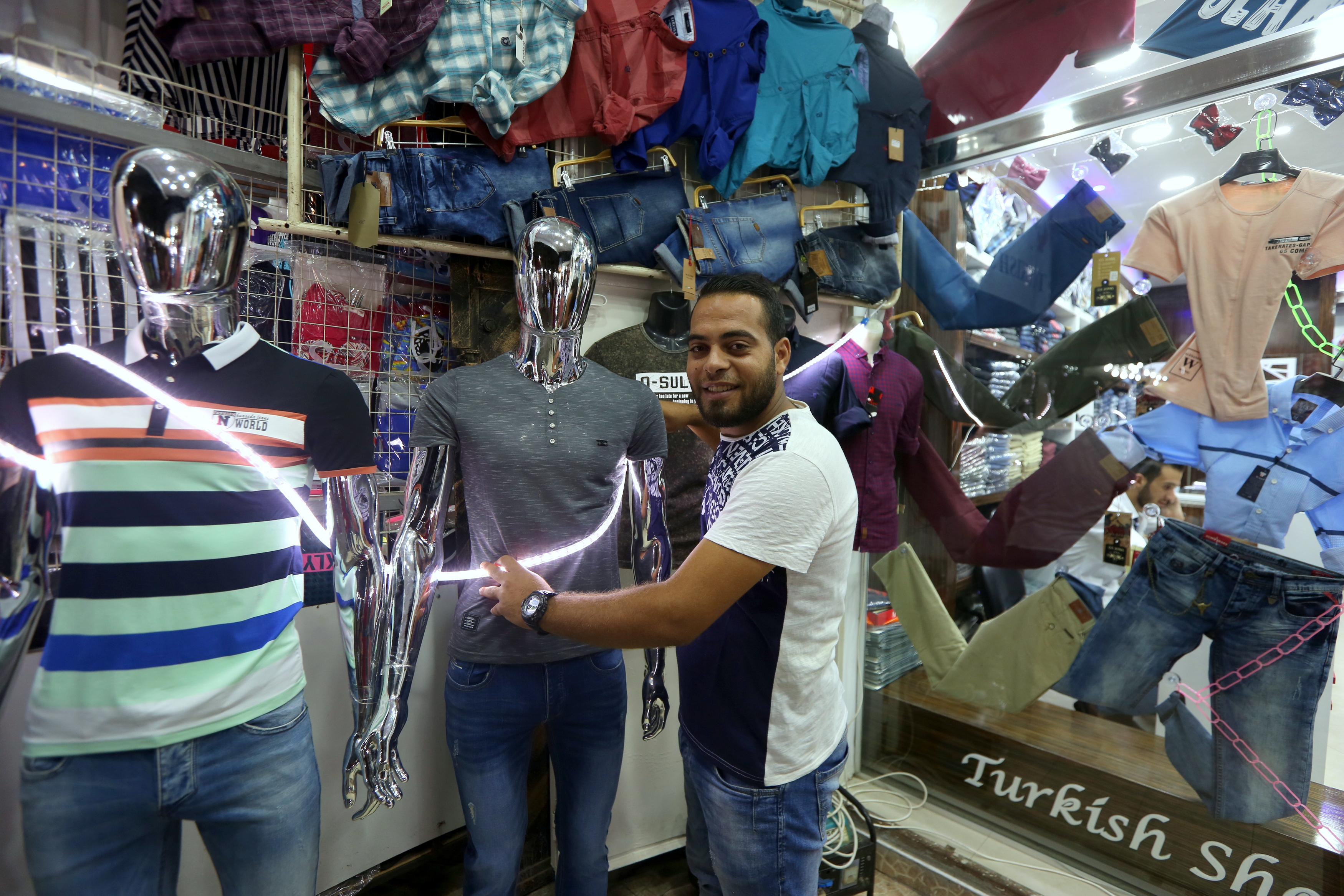  أجواء استقبال المواطنين في غزةلعيد الأضحى المبارك