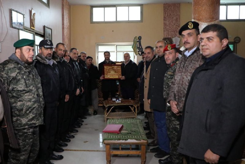 قيادة الداخلية تزور عائلة الوزير الشهيد سعيد صيـام