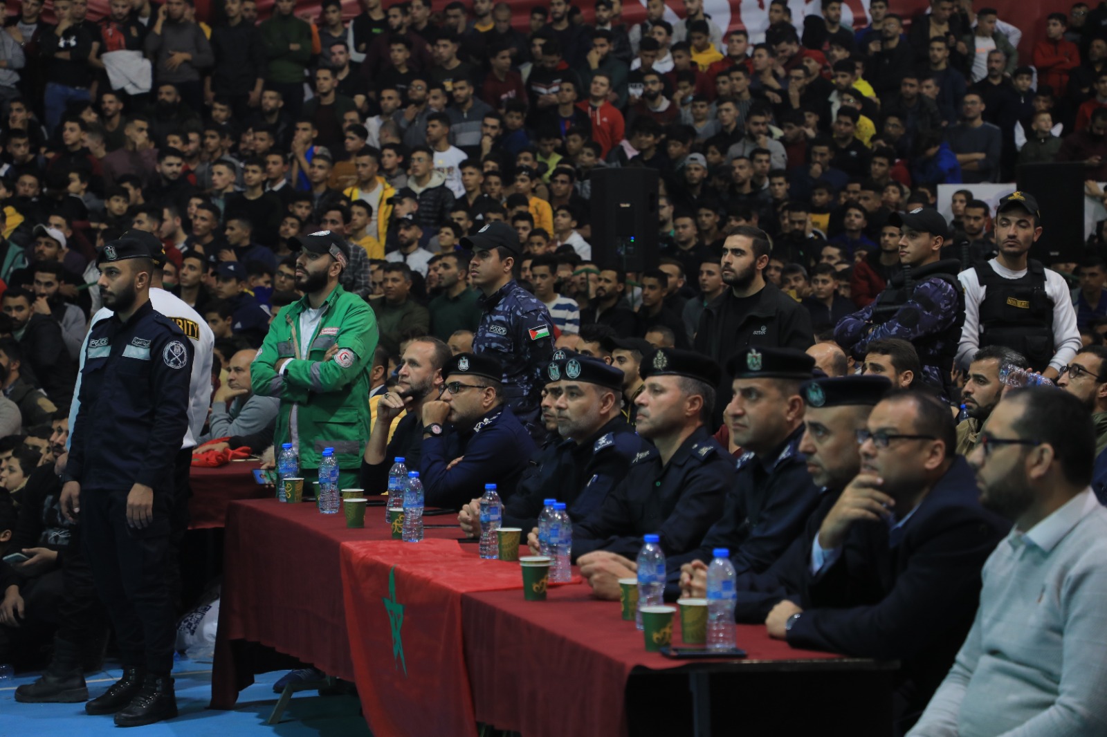 أجواء متابعة المواطنين بغزة مباراة منتخب المغرب في كأس العالم بقطر والاحتفال بتأهله التاريخي لنصف نهائي البطولة