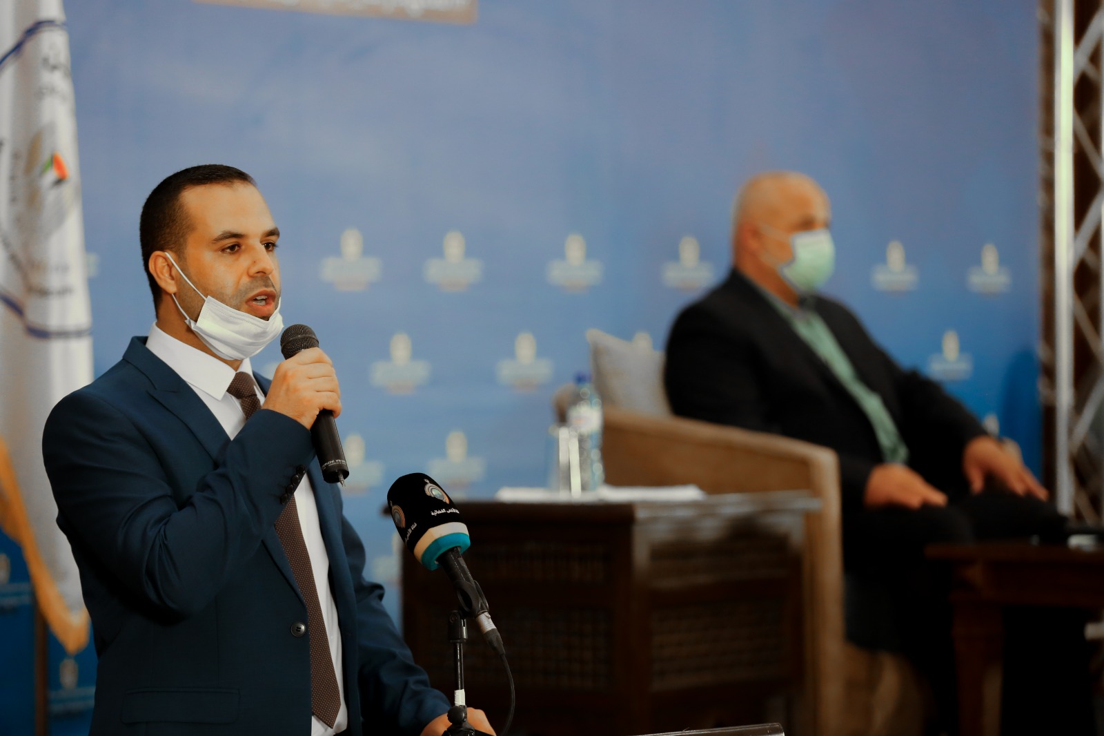 الندوة الصحفية للواء توفيق أبو نعيم حول إجراءات مواجهة كورونا