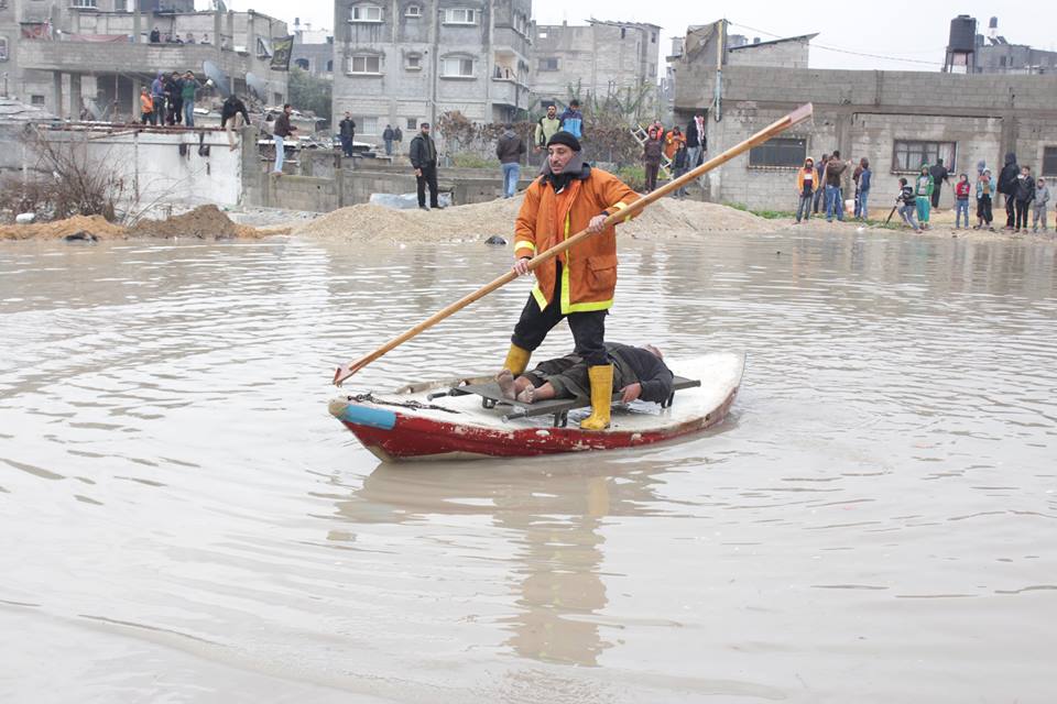 عمل أجهزة الداخلية المختصة خلال المنخفض 