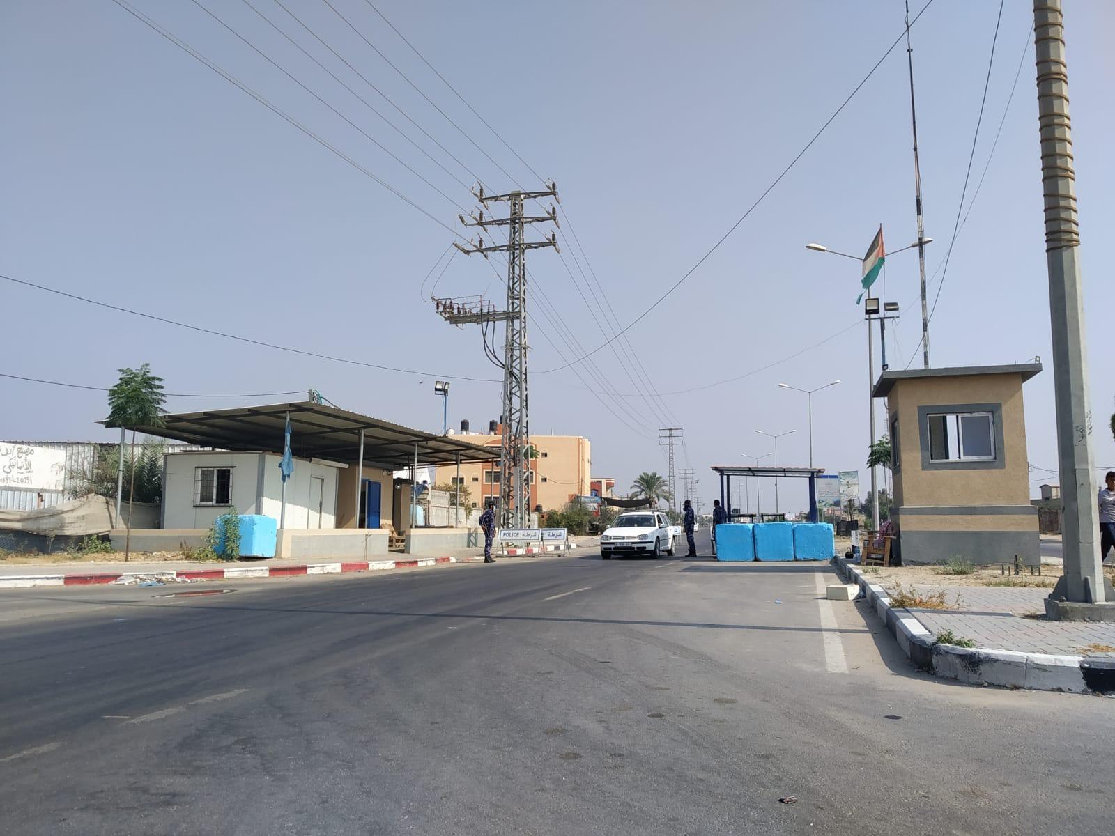 سريان حظر التجول بغزة لليوم الحادي عشر لمواجهة "كورونا"