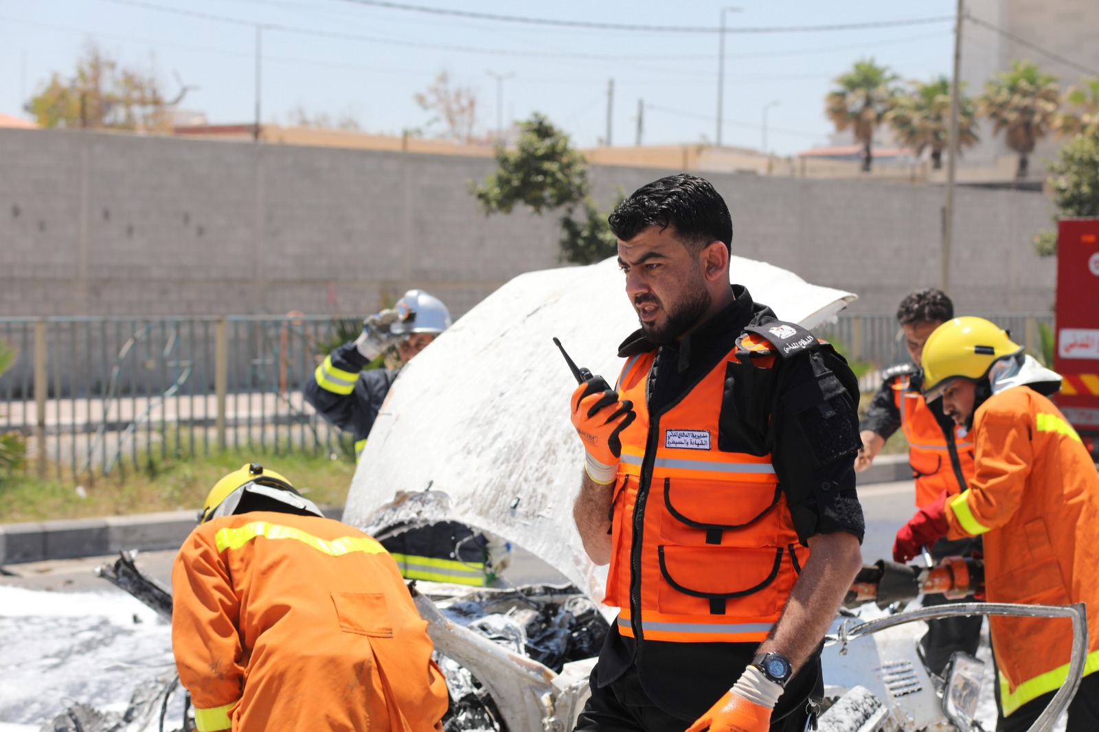 مناورة اختبار جـهوزية الأجهزة الأمنية والشرطية للتعامل مع حالات الطوارئ