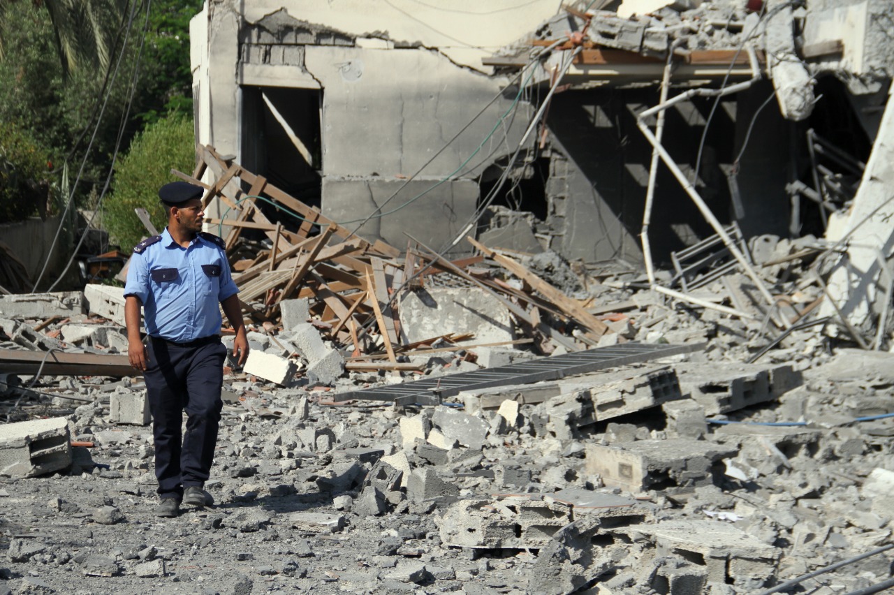 إعادة انتشار الأجهزة الشرطية والأمنية بمحافظات قطاع غزة