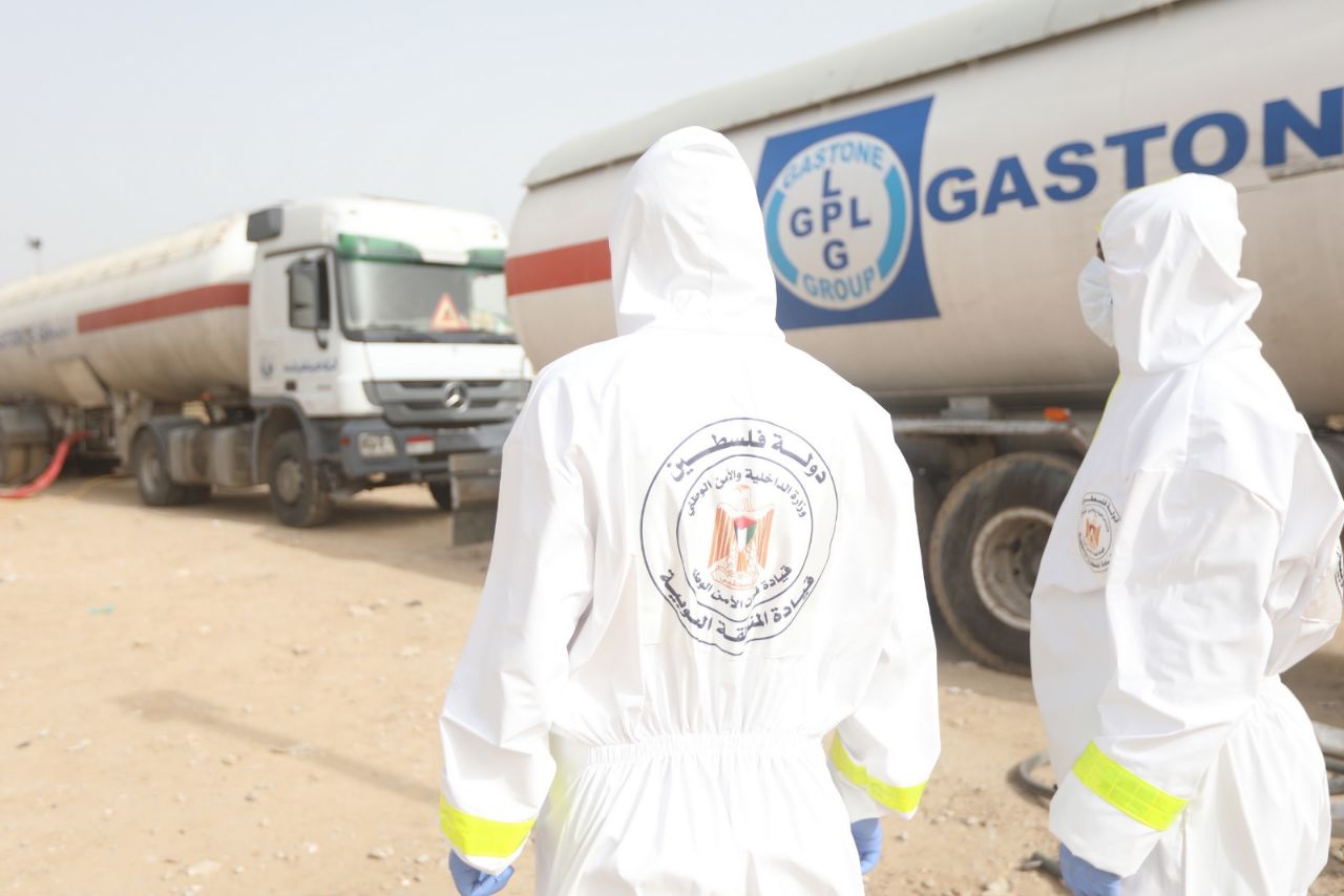 إجراءات الوقاية والسلامة في المعابر التجارية