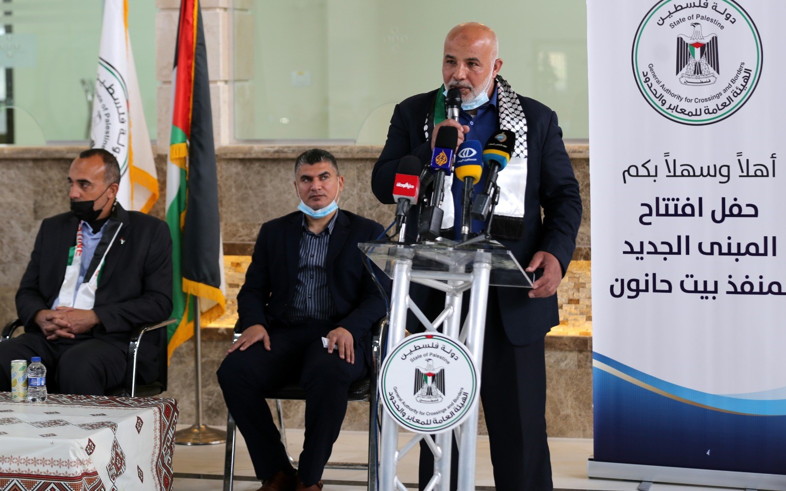 "هيئة المعابر" تفتتح صالة المسافرين الجديدة بمنفذ "بيت حانون"