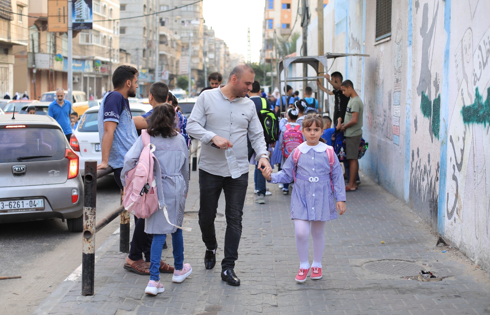 انتشار شرطة المرور مع بدء العام الدراسي الجديد