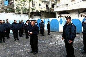 طابور أركان لمركـز شرطة جباليا النزلة