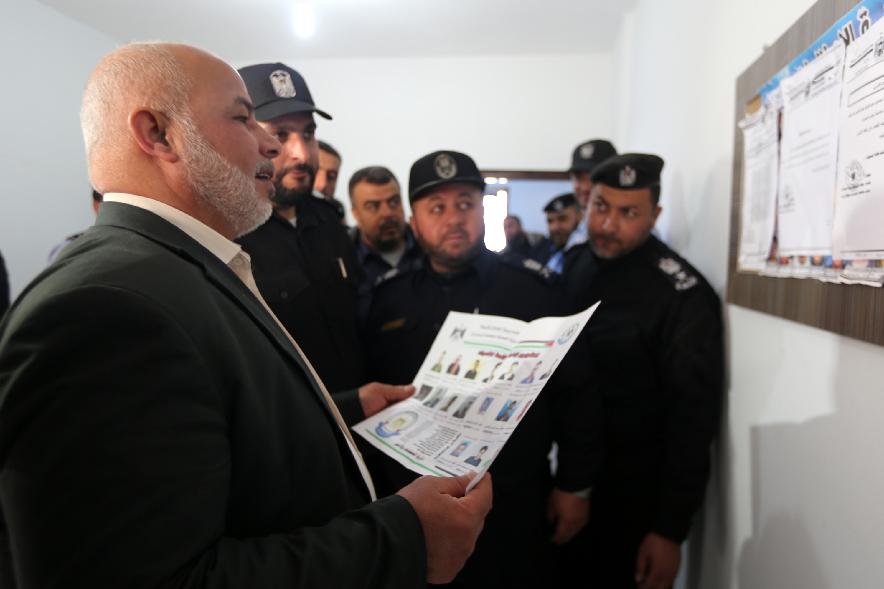 افتتاح مبنى مكافحة المخدرات بمحافظة غزة