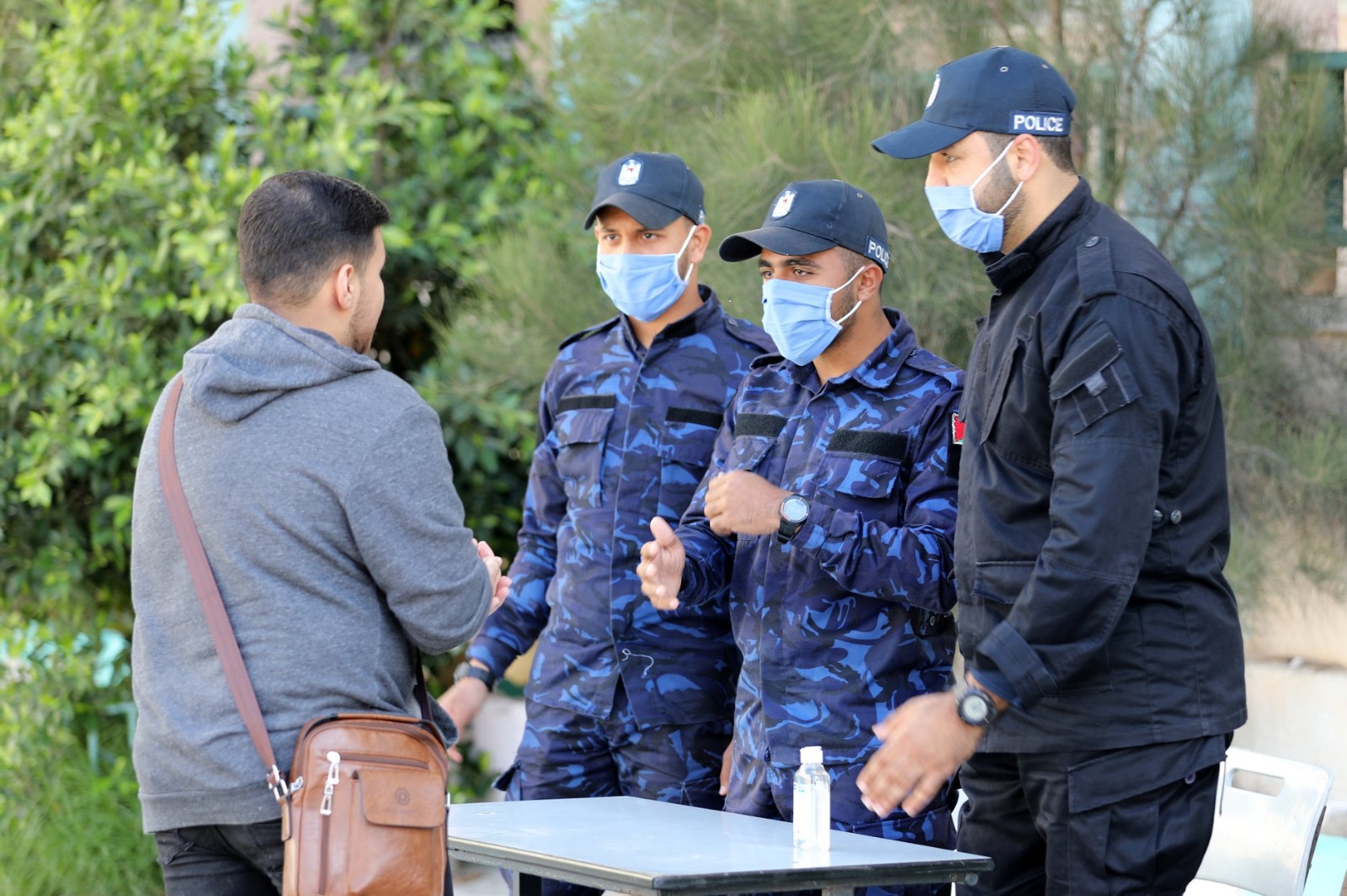 تأمين الشرطة لامتحانات الثانوية العامة بغزة 2020