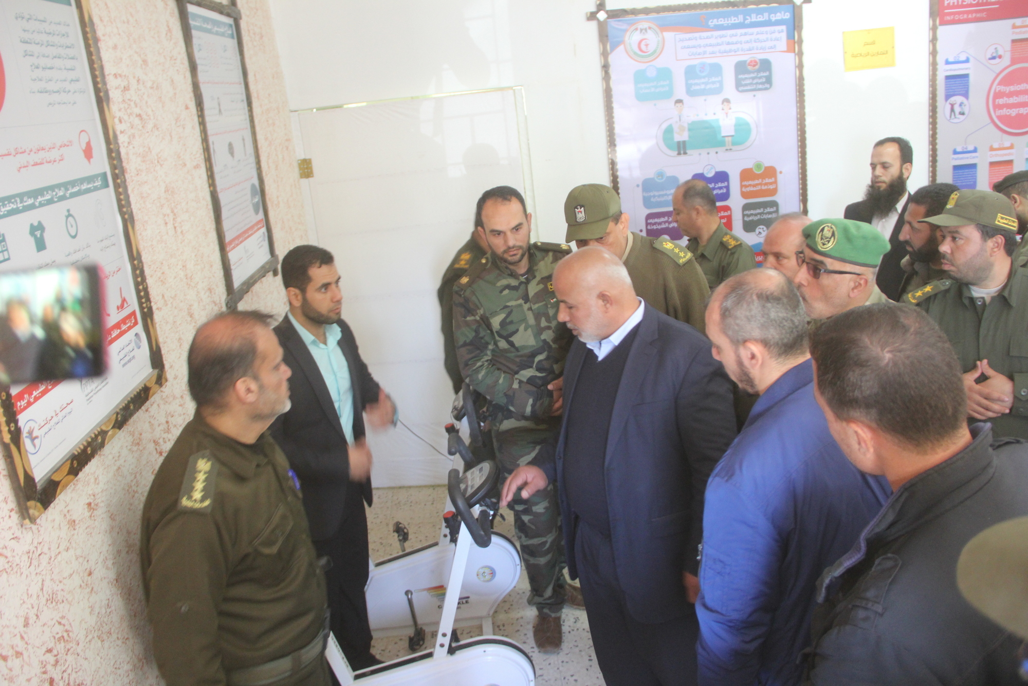 افتتاح محطة الإسعاف ومبنى العلاج الطبيعي بالخدمات الطبية العسكرية