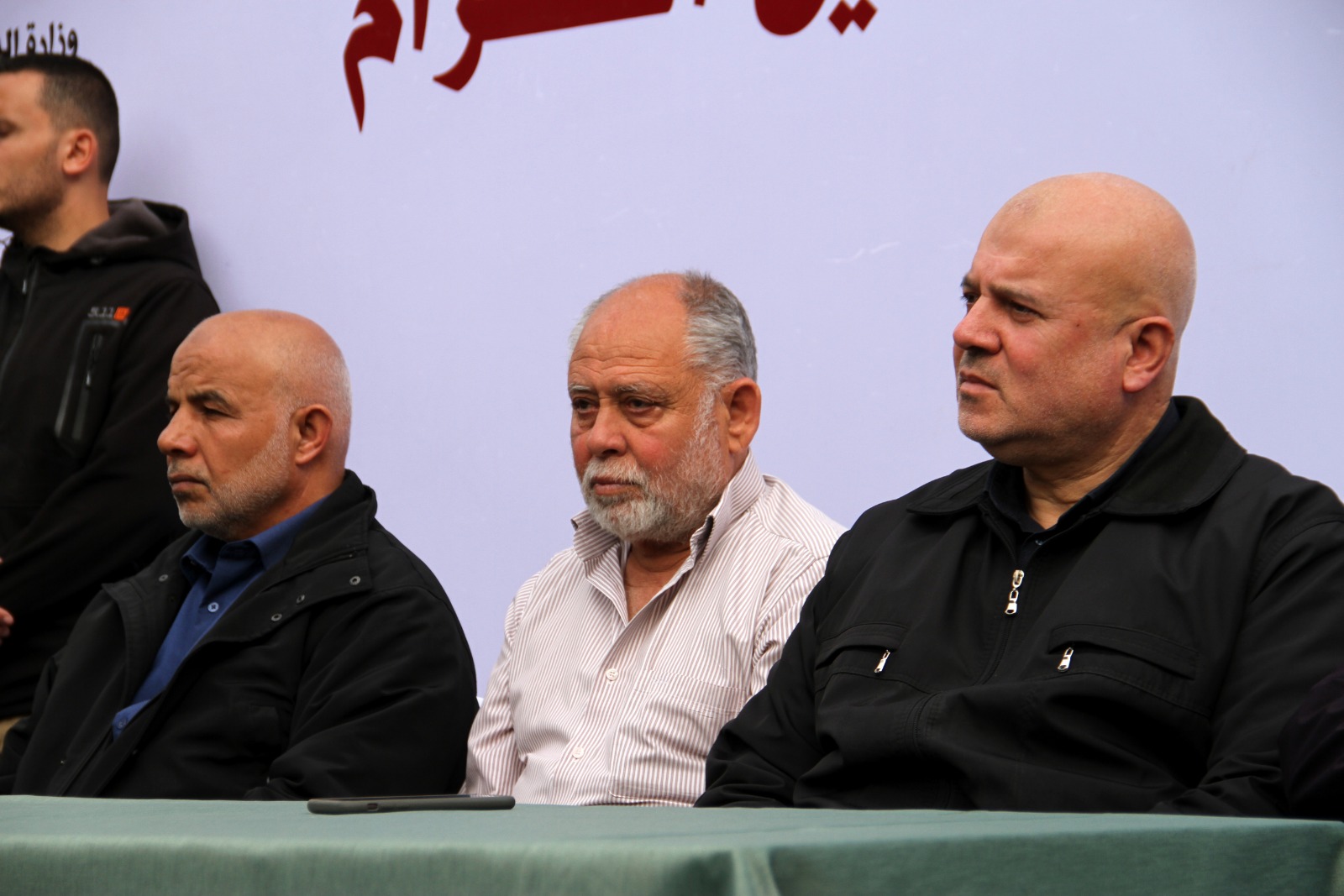 مراسم الصلح بين وزارة الداخلية والأمن الوطني وعائلة الشهيد عصام السعافين