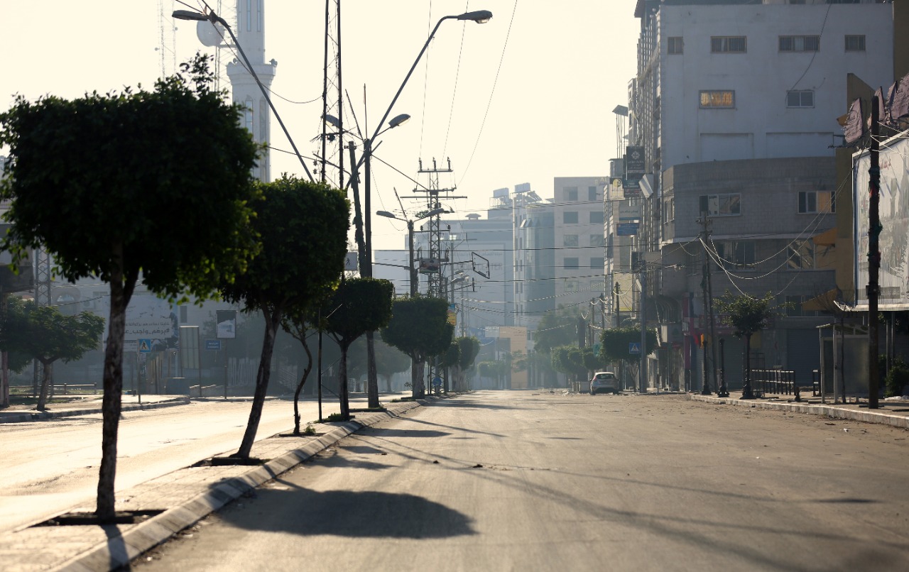  استمرار الإغلاق الكلي بغزة "الجمعة والسبت" للأسبوع الخامس