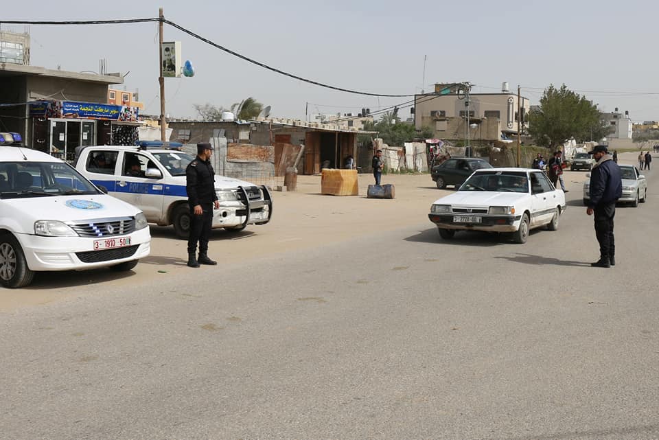 أجهزة الداخلية تُساند جماهير شعبنا المشاركة في مليونية الأرض والعودة