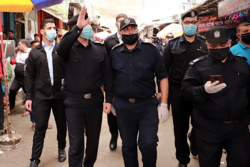 جولة مدير عام الشرطة لتفقد تطبيق خطة شهر "رمضان"