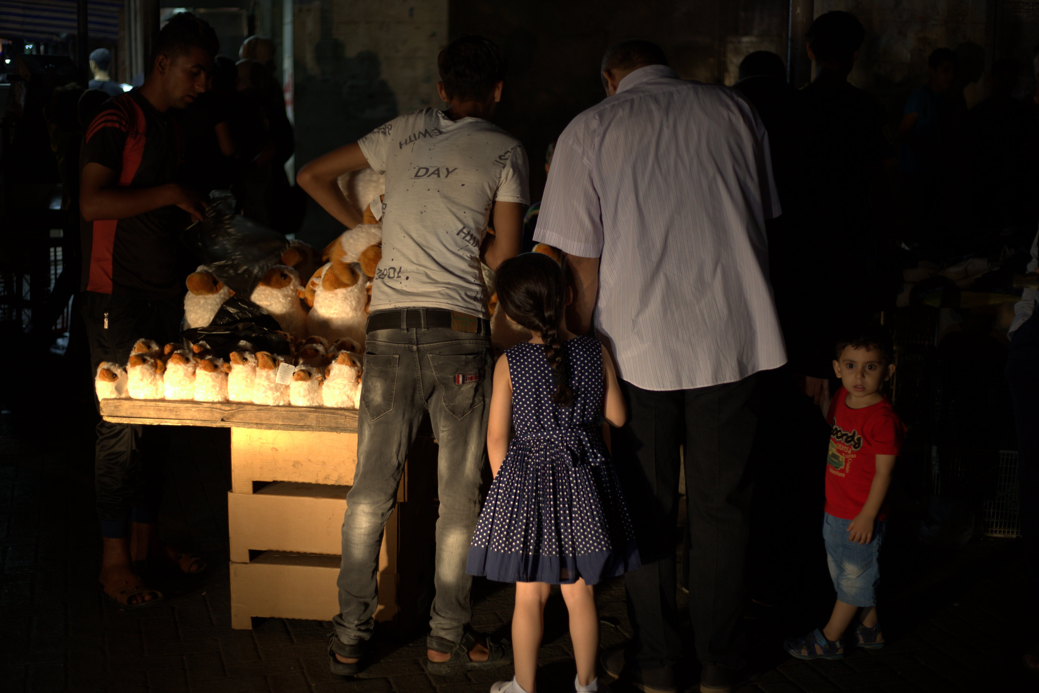  أجواء استقبال المواطنين في غزةلعيد الأضحى المبارك