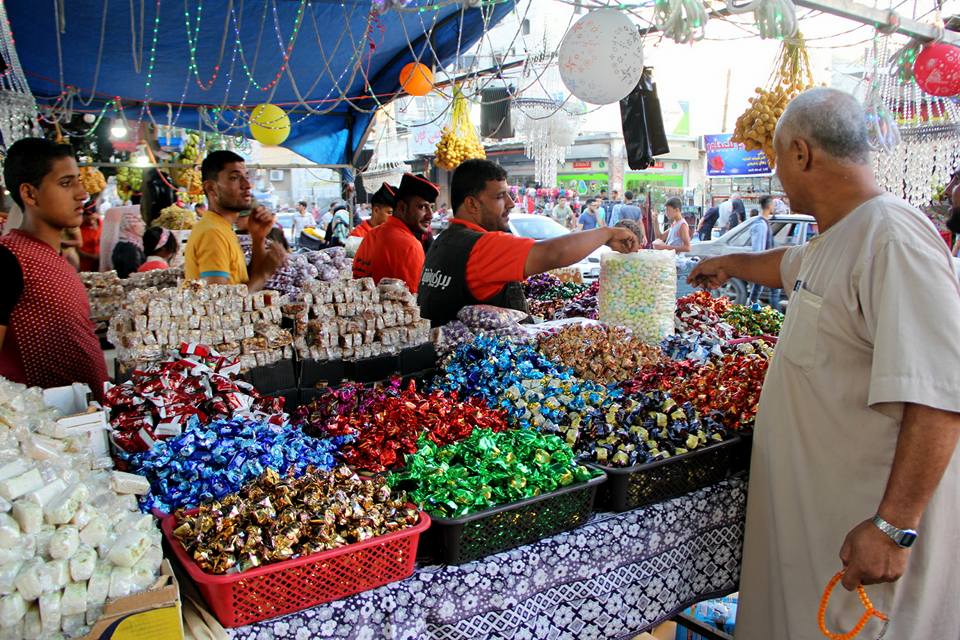  أجواء استقبال المواطنين في غزةلعيد الأضحى المبارك